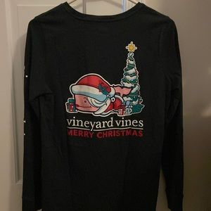 Vineyard Vines Christmas Size Small Long Sleeve Womens